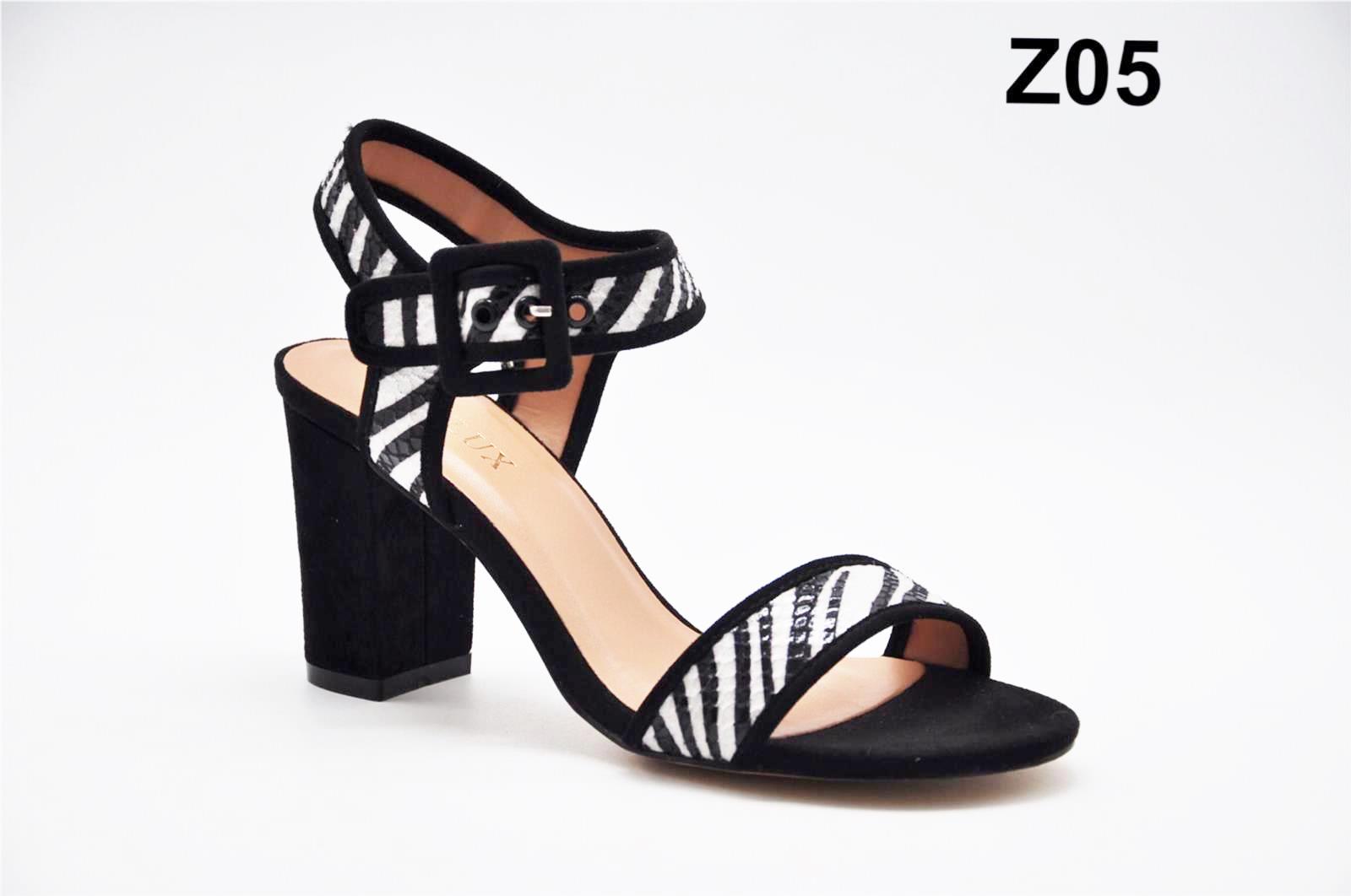 Sandale dama negru cu alb Laura biashoes.ro imagine reduceri